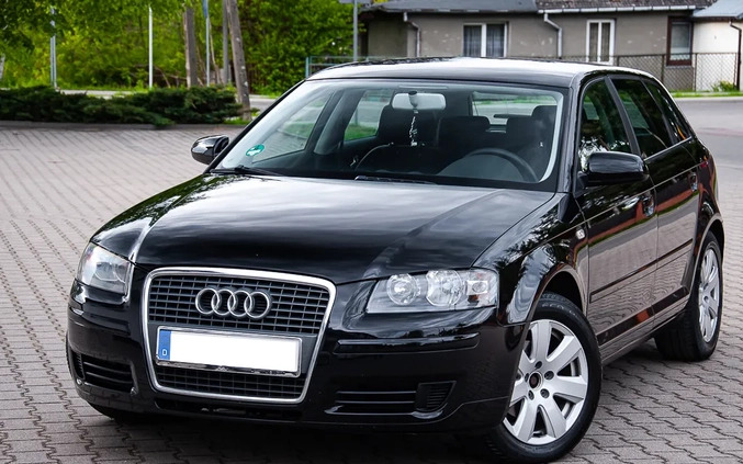 Audi A3 cena 21900 przebieg: 230000, rok produkcji 2007 z Goniądz małe 562